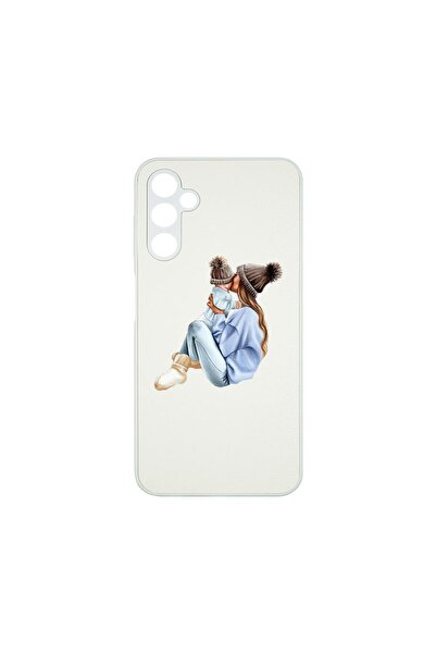 bestcase Κομψή Δερμάτινη Θήκη, Συμβατή με Samsung Galaxy A14 5G, Μαμά με Αγόρ...