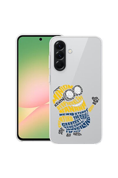 bestcase Θήκη για Samsung Galaxy S25 FE με σχέδιο Καλλιγραφίας Μίνιον, Διαφαν...