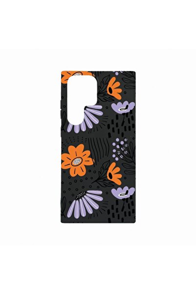 bestcase Θήκη, Συμβατή με Samsung Galaxy S23 Ultra, Λουλούδια - Παστέλ Χρώματ...