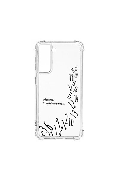 bestcase Αντικραδασμική θήκη συμβατή με Samsung Galaxy S21 Plus, I'm Late Alw...