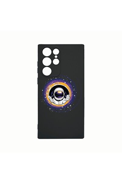 bestcase Θήκη Σιλικόνης, Συμβατή με Samsung Galaxy S22 Ultra, Αστροναύτης, Αν...