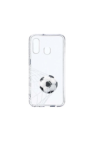 bestcase Διαφανής Θήκη Σιλικόνης 2MM, Συμβατή με Samsung Galaxy A40, Ποδόσφαι...
