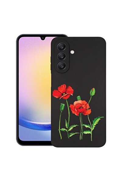 bestcase Θήκη για Samsung Galaxy A36, Κόκκινο Παπαρούνα, Λεπτή Σιλικόνη 0.8MM...
