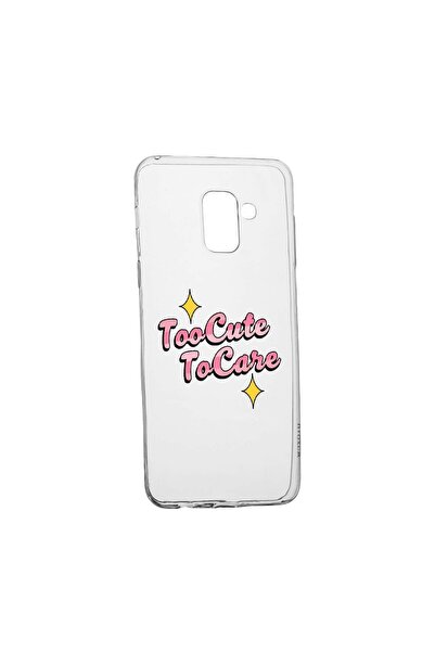 bestcase Προστατευτική θήκη με μήνυμα  "Too Cute ", για Samsung Galaxy A6 Plu...