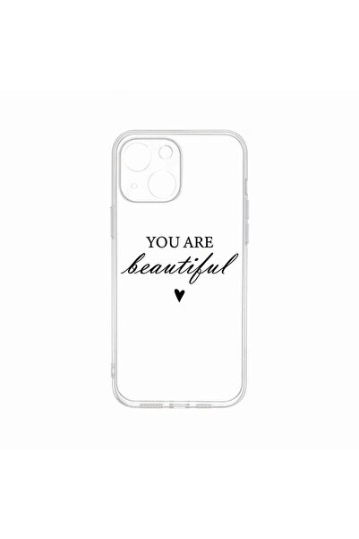 bestcase Θήκη, Συμβατή με Apple iPhone 14, Είσαι Όμορφη, Ανθεκτική στη φθορά,...