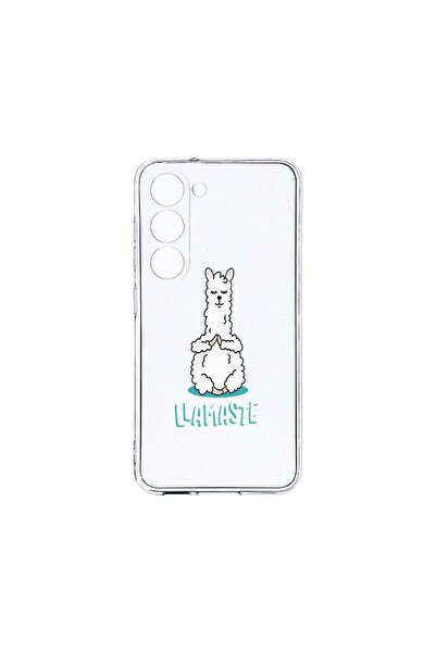 bestcase Διαφανής Θήκη Σιλικόνης 2MM, Συμβατή με Samsung Galaxy S23, Llamaste...