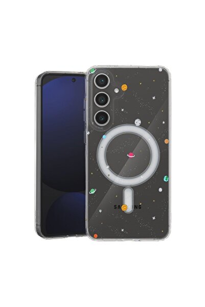 bestcase Θήκη για Samsung Galaxy S25, MagSafe Αντικραδασμική, Σχέδιο Σύμπαν, ...