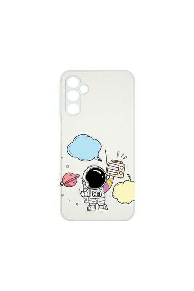 bestcase Δερμάτινη Θήκη Elegance, Συμβατή με Samsung Galaxy A14 5G, Αστροναύτ...