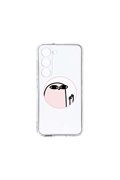 bestcase Διαφανής Θήκη Σιλικόνης 2MM, Συμβατή με Samsung Galaxy S23, Με Σχέδι...