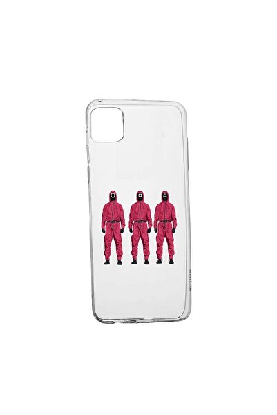 bestcase Θήκη σιλικόνης συμβατή με Samsung Galaxy M12, Squid Game - Μάσκα Στρ...