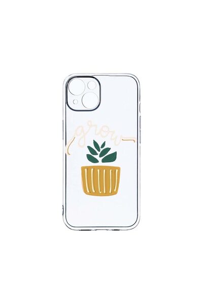 bestcase Husa Clear Silicon 2MM, Compatibila Cu Apple iPhone 14, Grow, Antiso...