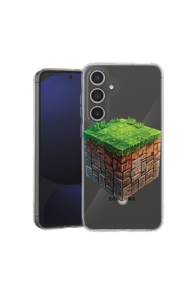 bestcase Θήκη για Samsung Galaxy S24, MagSafe Αντικραδασμική, Minecraft World...