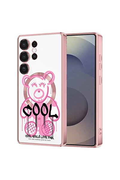 bestcase Πολυτελής Θήκη MagSafe, Συμβατή με Samsung Galaxy S25 Ultra, Αρκουδά...