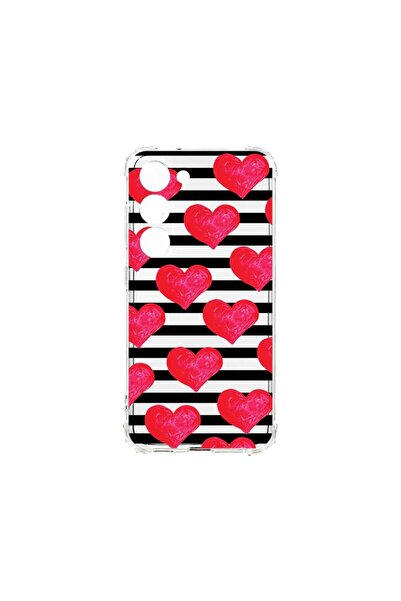 bestcase Αντικραδασμική Θήκη, Συμβατή με Samsung Galaxy S23 Plus, σχέδιο καρδ...