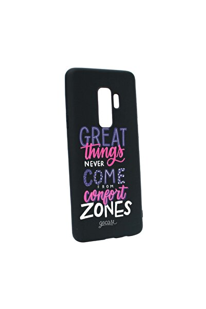 bestcase Husa de protectie cu mesaj Great Things, pentru Samsung Galaxy S9, r...