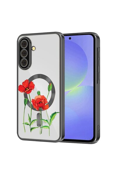 bestcase Πολυτελής Θήκη MagSafe, Συμβατή με Samsung Galaxy S25 Plus, Κόκκινο ...