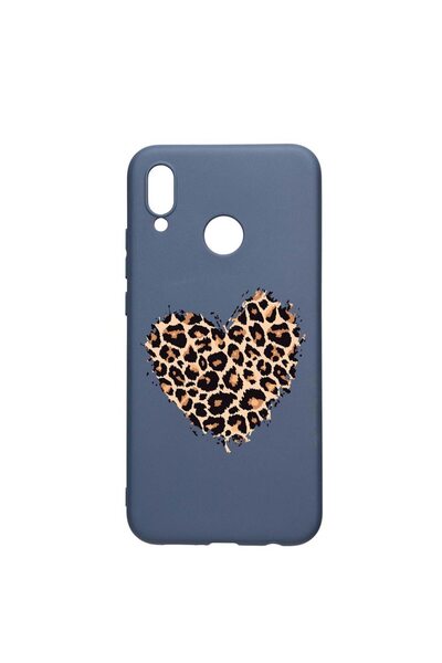 bestcase Θήκη σιλικόνης συμβατή με Samsung Galaxy A20, Σχέδιο Καρδιά Λεοπάρδα...