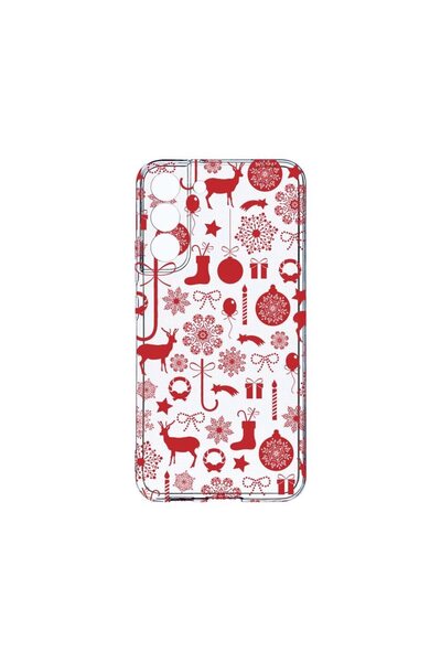 bestcase Διαφανής Θήκη Σιλικόνης 2MM, Συμβατή με Samsung Galaxy S21 FE, Χριστ...