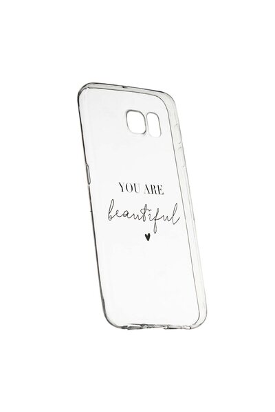 bestcase Προστατευτική θήκη με μήνυμα  "Είσαι Όμορφη ", για Samsung Galaxy S6...