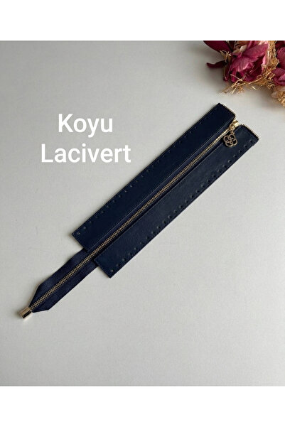 zg hobi aksesuar Faux Leather Zipper for Knitted Bags