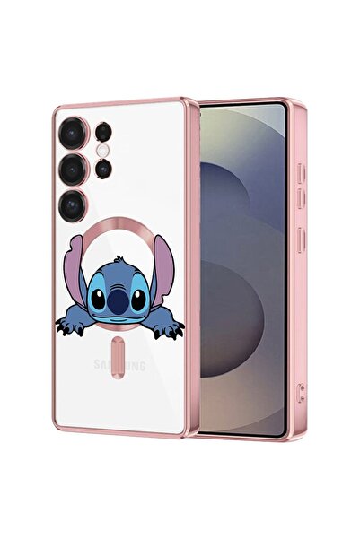 bestcase Πολυτελής Θήκη MagSafe, Συμβατή με Samsung Galaxy S24 Ultra, Stitch,...