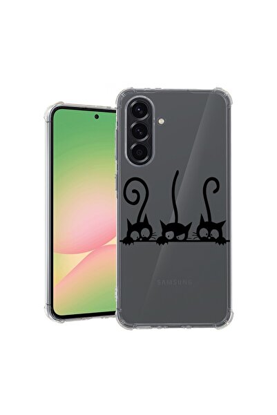 bestcase Θήκη για Samsung Galaxy A36, Αντικραδασμική 1.5MM, Γάτες, Προστασία ...