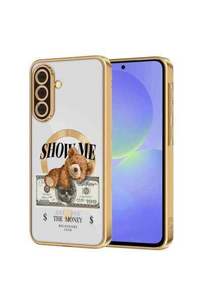 bestcase Πολυτελής Θήκη MagSafe, Συμβατή με Samsung Galaxy S25 Plus, Αρκουδάκ...