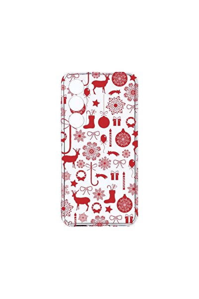 bestcase Διαφανής Θήκη Σιλικόνης 2MM, Συμβατή με Samsung Galaxy S23, Χριστουγ...