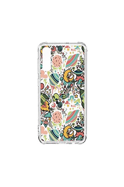 bestcase Αντικραδασμική Θήκη Συμβατή με Samsung Galaxy A50, Σχέδιο Σύμπαν, Πλ...