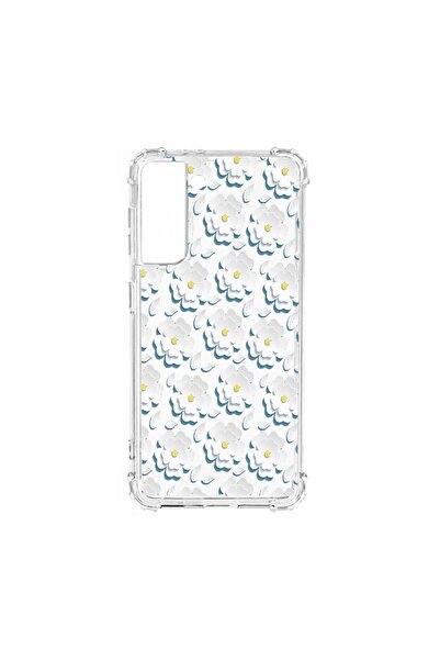 bestcase Husa Αντικραδασμική Συμβατή με Samsung Galaxy S21, Μαργαρίτα - Λευκό...