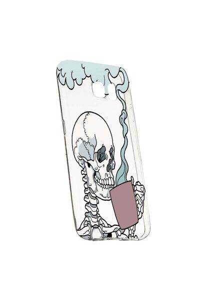 bestcase Husa de protectie Thinking Skull pentru Samsung Galaxy S7, rezistent...