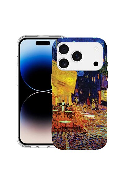 bestcase ¬Æ Husa pentru Apple iPhone 17 Pro Max cu Design Van Gogh Caf√© terr...