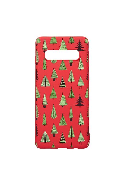 bestcase Θήκη σιλικόνης συμβατή με Samsung Galaxy S10 Plus, με σχέδια χριστου...