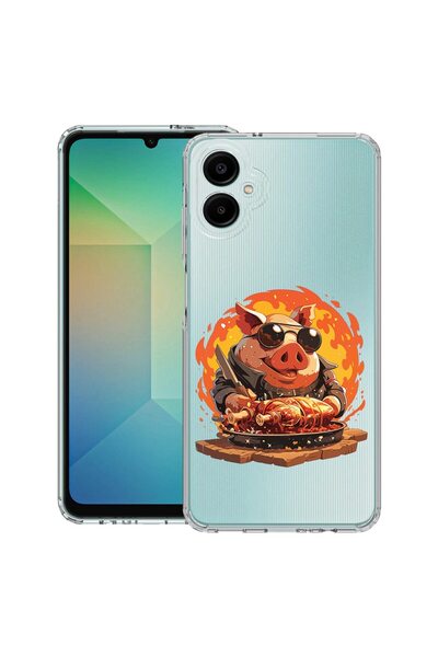 bestcase Θήκη για Samsung Galaxy A06 5G, Αντικραδασμική 1.5MM, Pig's Life, Πρ...