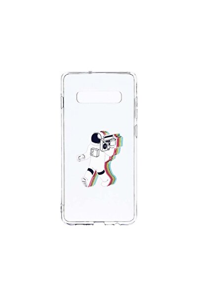 bestcase Διαφανής Θήκη Σιλικόνης 2MM, Συμβατή με Samsung Galaxy S10, Walk On ...