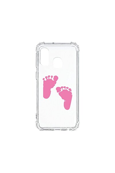 bestcase Αντικραδασμική Θήκη 1.5MM, Συμβατή με Samsung Galaxy A40, Σχέδιο Ποδ...
