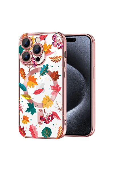 bestcase Πολυτελής Θήκη MagSafe, Συμβατή με Apple iPhone 16 Pro, Φθινοπωρινά ...