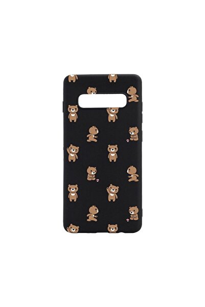 bestcase Λεπτή Θήκη Σιλικόνης 0.8MM, Συμβατή με Samsung Galaxy S10, Σχέδιο Αρ...