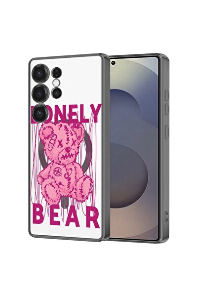 bestcase Πολυτελής Θήκη MagSafe, Συμβατή με Samsung Galaxy S24 Ultra, Αρκουδά...