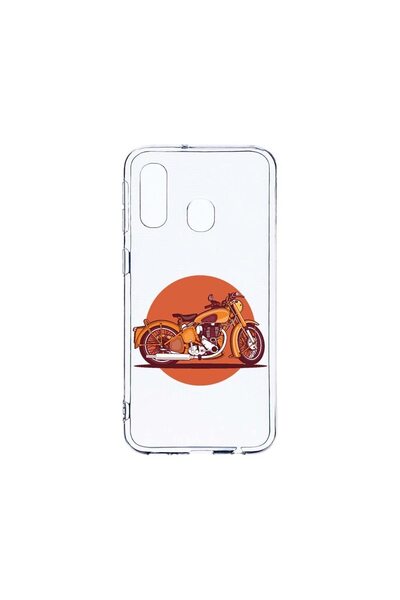 bestcase Διαφανής Θήκη Σιλικόνης 2MM, Συμβατή με Samsung Galaxy A40, Σχέδιο Ρ...