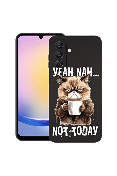 bestcase Θήκη για Samsung Galaxy A16, Not Today, Λεπτή σιλικόνη 0.8MM, Αντικρ...