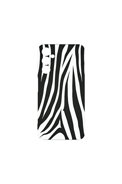 bestcase Θήκη Σιλικόνης Premium, Συμβατή με Samsung Galaxy A25, Μαύρη Ζέβρα, ...