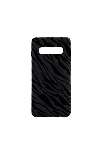 bestcase Λεπτή Θήκη Σιλικόνης 0.8MM, Συμβατή με Samsung Galaxy S10, Σχέδιο Ζέ...