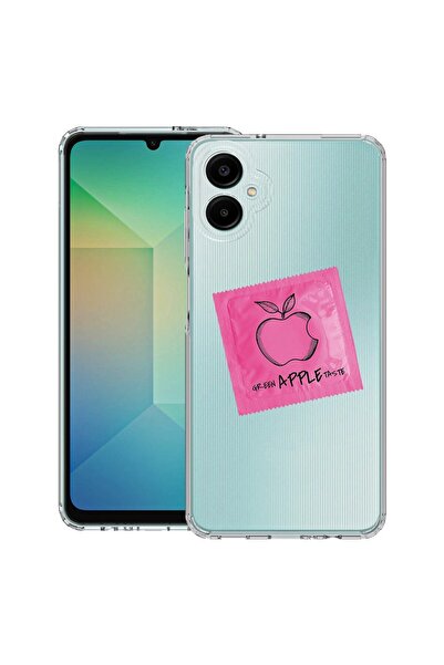 bestcase Калъф за Samsung Galaxy A06 5G, Удароустойчив 1.5ММ, Розови бутони с...