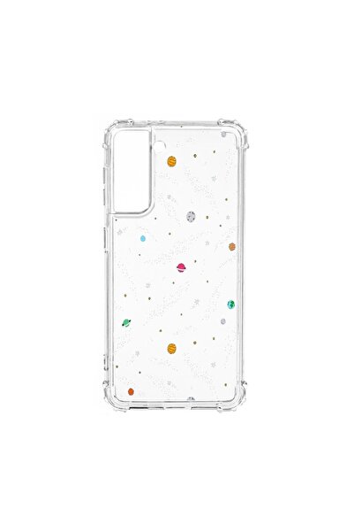 bestcase Husa Αντικραδασμική Συμβατή με Samsung Galaxy S21, Universe, Planets...