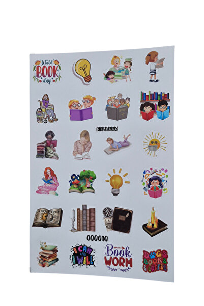 Fizello Σετ αυτοκόλλητων που έχει δημιουργείται για τους λάτρεις των βιβλίων ...