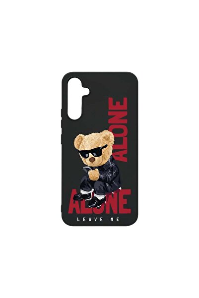 bestcase Θήκη, Συμβατή με Samsung Galaxy A34, Αρκουδάκι  "Αφήστε με ήσυχο ", ...