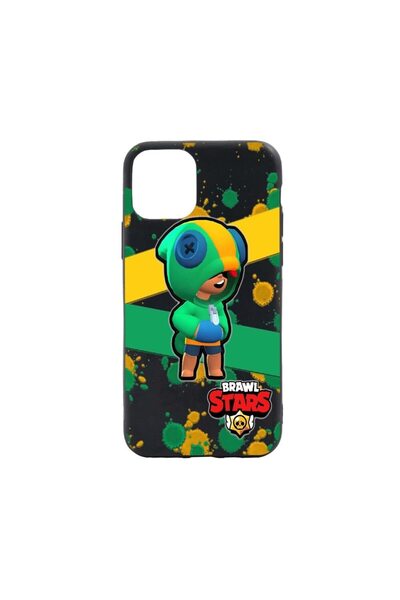 bestcase Θήκη σιλικόνης Brawl Stars Leon, συμβατή με Apple iPhone 13 Pro Max,...