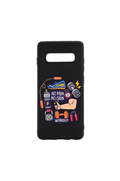 bestcase Θήκη σιλικόνης συμβατή με Samsung Galaxy S10 Plus, Προπόνηση - Χωρίς...