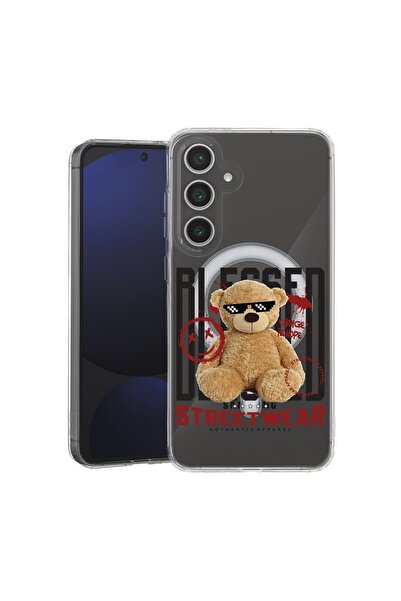 bestcase Θήκη για Samsung Galaxy S24 FE, MagSafe Αντικραδασμική, Αρκουδάκι Ευ...